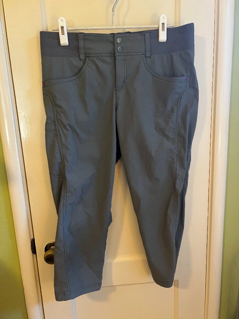 Title Nine Clamber 2.0 Hiking Cropped Capri - Womens Size 12